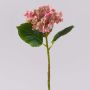 Artificial hydrangea MYNMAR, pink-cream, 35cm, Ø14cm