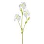 Decorative branch Iris KLAVO, white, 31"/80cm