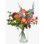 Artificial flower bouquet FEME, colourful, 3ft/90cm, Ø22"/55cm