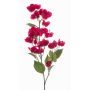 Artificial bougainvillea branch ZARNIL with flowers, fuchsia, 33"/85cm