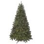 Fake fir tree GLENDALE SPEED, green, frosted, 7ft/210cm, Ø4ft/125cm