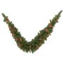 Artificial fir garland KERRY, green, 9ft/275cm, Ø16"/40cm
