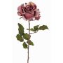 Velvet rose SINDALA, dusky pink, 24"/60cm, Ø4.7"/12cm