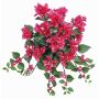 Artificial bougainvillea hanging plant JAMILAH on spike, crossdoor, fuchsia, 20"/50cm