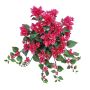 Artificial bougainvillea hanging plant JAMILAH on spike, crossdoor, pink, 20"/50cm