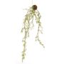 Artificial bamboo hanging plant ALECTO on moss ball, green, 3ft/90cm