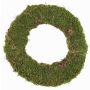 Natural moss wreath DIOTIMA, green, Ø12"/30cm
