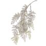 Artificial Artemisia spray EUDOKIA, white-green, 3ft/100cm