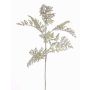Artificial Artemisia spray EUFEMIA, white-green, 3ft/100cm