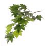 Artificial maple spray EUSEBIA, flame retardant, green, 31"/80cm