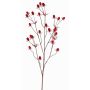 Fake thistle spray (Eryngium) LOUKAS, red, 28"/70cm, Ø0.4"-0.6"/1-1.5cm