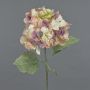 Artificial flower Hydrangea URANIA, dusky pink, 30"/75cm, Ø7"/18cm