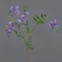 Artificial wisteria spray SOULA with flowers, purple, 31"/80cm