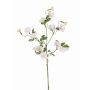 Artificial morning glory IORDANIS, white, 26"/65cm