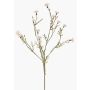 Artificial flower cornflower ZENOBIOS, cream, 31"/80cm, Ø1.2"-1.6"/3-4cm