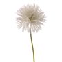Fake chrysanthemum NANDITA, white, 24"/60cm, Ø5.9"/15cm