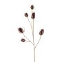 Artificial thistle OKKO, red-gold, 30"/75cm