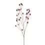 Artificial thistle LOUKAS, dark red, 28"/70cm, Ø0.6"/1,5cm