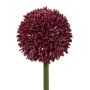 Decorative flower Allium MENKES, burgundy red, 26"/65cm