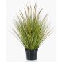 Fake pennisetum YWAIN with panicles, beige-green, 3ft/100cm