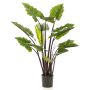 Fake colocasia KANAYE, green, 4ft/130cm