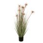 Synthetic star grass STISA with panicles, pink, 4ft/120cm