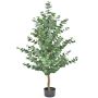 Artificial eucalyptus tree WEONFYN, artificial trunk, green, 6ft/180cm