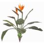 Artificial Strelitzia NUBIA on spike, orange-violet, 28"/70cm, 6.7"x9"/17x22cm