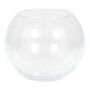 Glass lantern TOBI OCEAN, clear, 3.7"/9,5cm, Ø4.7"/12cm