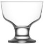 Glass bowl SENNA with foot, clear, 3.6"/9,2cm, Ø3.9"/9,8cm, 285ml