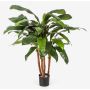 Artificial cordyline BELANNA, natural stems, green, 3ft/90cm