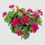 Artificial geranium KAISA on spike, violet, 14"/35cm