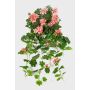 Artificial geranium KAISA on spike, light pink, 28"/70cm
