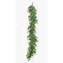 Artificial satin pothos GIRTAB, green-white, 6ft/180cm