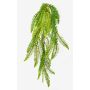 Artificial Boston fern hanging plant DANAO on spike, green, 24"/60cm