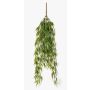 Artificial bamboo hanging plant JABBAH on spike, 24"/60cm