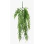 Artificial Asparagus Plumosus hanging plant ALRISCHA, 30"/75cm