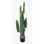 Artificial column cactus ELKURUD, green-red, 4ft/115cm