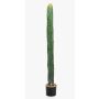 Artificial column cactus ELKURUD, green-red, 5ft/140cm
