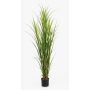 Artificial reed grass BRACHIUM, green-brown, 5ft/165cm