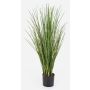 Fake foxtail grass ALEGRIA, flame retardant, green-brown, 31"/80cm