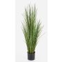 Fake foxtail grass ALEGRIA, flame retardant, green-brown, 4ft/120cm
