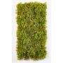 Fake Iceland moss mat MUSCIDA, green-brown, flame retardant, 10"x20"/25x50cm