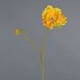 Silk poppy HASNA, yellow, 30"/75 cm