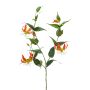 Artificial Gloriosa WARIS orange-yellow, 4ft/120 cm