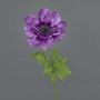 Artificial anemone TAIKI, purple, 22"/55 cm