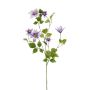 Artificial clematis HIKARI, purple, 4ft/110 cm