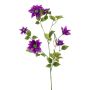 Artificial clematis HIKARI, fuchsia, 4ft/110 cm