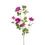Artificial clematis HIKARI, fuchsia, 4ft/110cm, Ø2"-5.5"/5-14cm