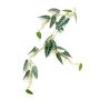 Artificial Alocasia Sanderiana garland SEISHIN, green-white, 4ft/110 cm